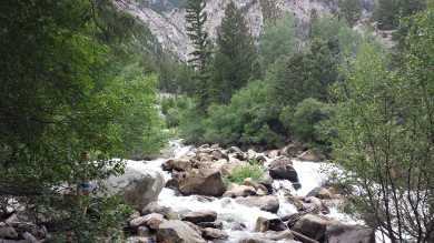 Chalk Creek near Buena Vista and Mount Princeton